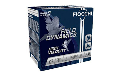 Fiocchi Hv Ld 20ga 2.75" #9 25 โ Fiocchi Hv Ld 20ga 2.75" #9 25