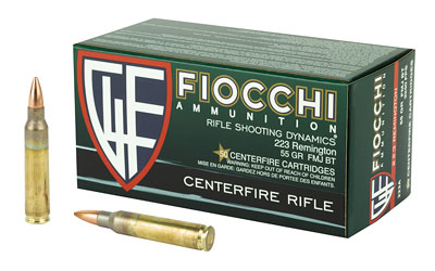 Fiocchi 223rem 55gr Fmjbt 50 โ Fiocchi 223rem 55gr Fmjbt 50