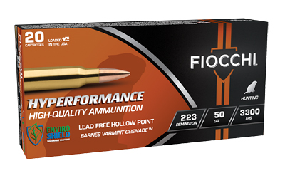 Fiocchi Hypr 223rem 50gr Hp 20 โ Fiocchi Hypr 223rem 50gr Hp 20
