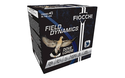 Fiocchi D&q 28ga 2.75" #8 25 โ Fiocchi D&q 28ga 2.75" #8 25