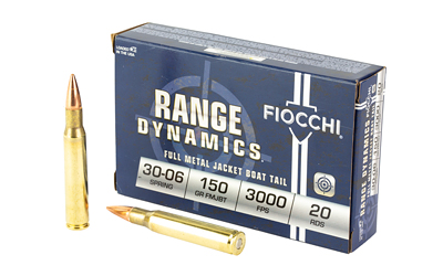 Fiocchi 30-06 150gr Fmjbt 20 โ Fiocchi 30-06 150gr Fmjbt 20