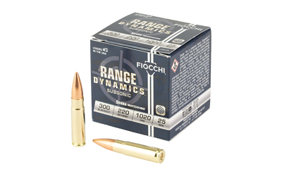 Fiocchi Rng Dyna 300blk 220gr 25 โ Fiocchi Rng Dyna 300blk 220gr 25