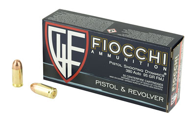 Fiocchi 380acp 95gr Fmj 50 โ Fiocchi 380acp 95gr Fmj 50
