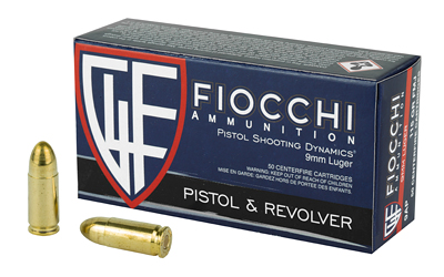 Fiocchi 9mm 147gr Fmj 50 โ Fiocchi 9mm 147gr Fmj 50