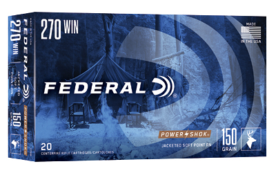 Fed Pwrshk 270win 150gr Sp Rn 20