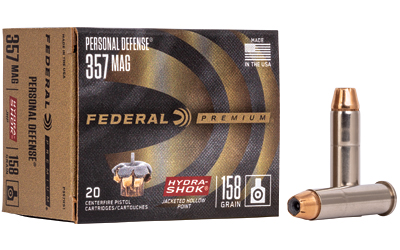 Fed Hydra-shok 357mag 158gr 20 โ Fed Hydra-shok 357mag 158gr 20