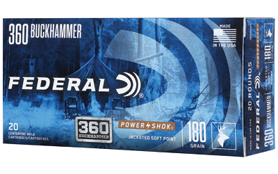 Fed Pwrshk 360 Bckhmmr 180gr 20 โ Fed Pwrshk 360 Bckhmmr 180gr 20