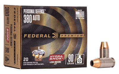 Fed Pd Hydra-shk 380acp 90gr 20 โ Fed Pd Hydra-shk 380acp 90gr 20