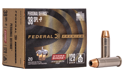 Fed Hydra-shok 38+p 129gr Hp 20 โ Fed Hydra-shok 38+p 129gr Hp 20