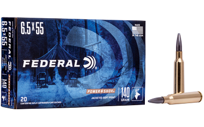 Fed Pwrshk 6.5x55 140gr Sp 20 โ Fed Pwrshk 6.5x55 140gr Sp 20
