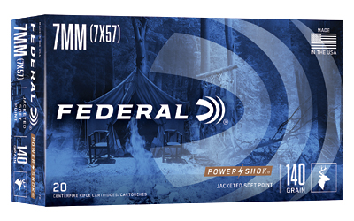 Fed Pwrshk 7mmmau 140gr Sp 20