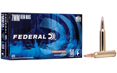 Fed Pwrshk 7mm Mag 150gr Sp 20 โ Fed Pwrshk 7mm Mag 150gr Sp 20
