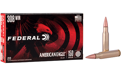 Fed Am Eagle 308 150gr Fmj 20 โ Fed Am Eagle 308 150gr Fmj 20