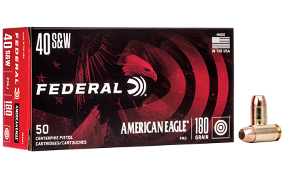 Federal American Eagle 40s&w 180gr Full Metal Jacket