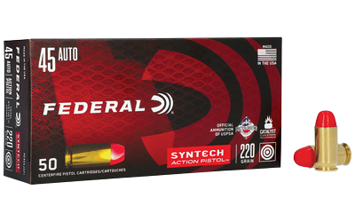 Fed Syntech 45acp 220gr Tsj 50 โ Fed Syntech 45acp 220gr Tsj 50