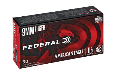 Fed Am Eagle 9mm 115gr Fmj 50 โ Fed Am Eagle 9mm 115gr Fmj 50