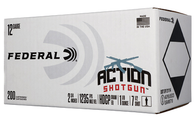 Fed Actn 12ga 2.75" #7.5 200rd โ Fed Actn 12ga 2.75" #7.5 200rd