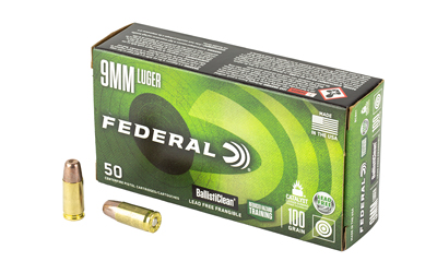 Fed Ballisticlean 9mm 100gr 50 โ Fed Ballisticlean 9mm 100gr 50