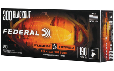 Fusion Tipped 300blk 190gr 20 โ Fusion Tipped 300blk 190gr 20