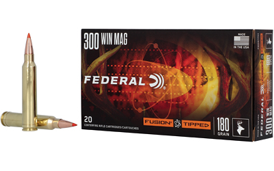 Fusion Tipped 300win 180gr 20 โ Fusion Tipped 300win 180gr 20
