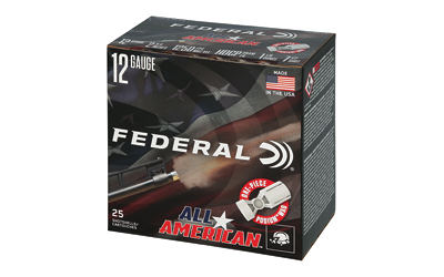 Fed All Amer 12ga 2.75" 1 1/8oz #7.5 โ Fed All Amer 12ga 2.75" 1 1/8oz #7.5