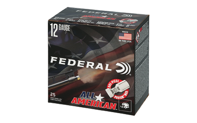Fed All Amrcn 12ga 2.75" 1 1/8oz #8 โ Fed All Amrcn 12ga 2.75" 1 1/8oz #8