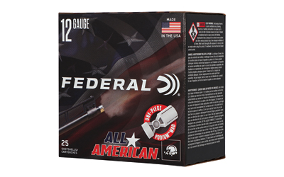 Fed All American 12ga 2.75" 1oz #7.5 โ Fed All American 12ga 2.75" 1oz #7.5