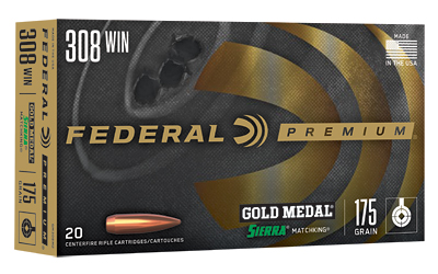 Fed Gold Mdl 308wn 175gr Bthp 20 โ Fed Gold Mdl 308wn 175gr Bthp 20