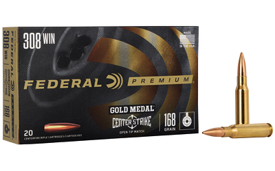 Fed Gold Mdl 308win 168gr Otm 20 โ Fed Gold Mdl 308win 168gr Otm 20
