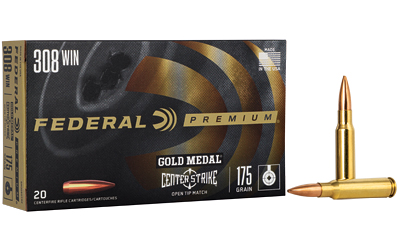 Fed Gold Mdl 308win 175gr Otm 20 โ Fed Gold Mdl 308win 175gr Otm 20