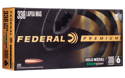 Fed 338 Lapua 300gr Matchking 20 โ Fed 338 Lapua 300gr Matchking 20