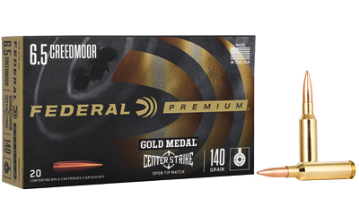Fed Gold Mdl 6.5crd 140gr Otm 20 โ Fed Gold Mdl 6.5crd 140gr Otm 20