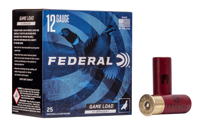 Fed Game Load 12ga 2.75" #7.5 25 โ Fed Game Load 12ga 2.75" #7.5 25
