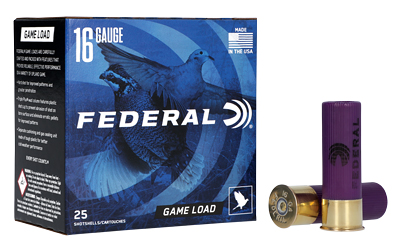 Fed Game Load 16ga 2 3/4 #7.5 25 โ Fed Game Load 16ga 2 3/4 #7.5 25