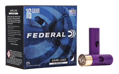 Fed Game Load 16ga 2.75" #7.5 25 โ Fed Game Load 16ga 2.75" #7.5 25