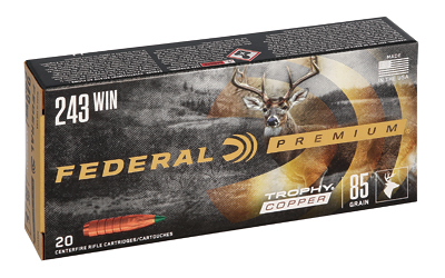 Fed Prm 243win 85gr Trphy Copper 20 โ Fed Prm 243win 85gr Trphy Copper 20