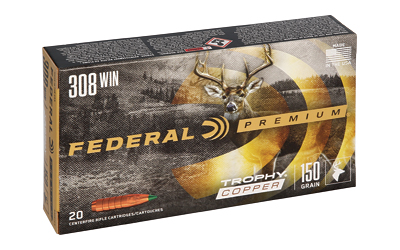 Fed Prm 308win 150gr Trphy Cp 20 โ Fed Prm 308win 150gr Trphy Cp 20