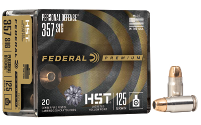 Fed Prm Hst 357sig 125gr Jhp 20 โ Fed Prm Hst 357sig 125gr Jhp 20
