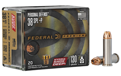 Fed Hs Dp 38spl+p 130gr 20 โ Fed Hs Dp 38spl+p 130gr 20
