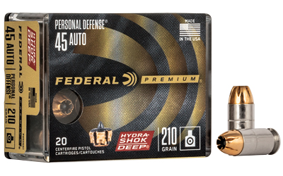 Fed Prm Hs Dp 45acp 210gr 20 โ Fed Prm Hs Dp 45acp 210gr 20