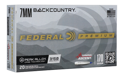 Fed Term Ascent 7mm Bc 170gr 20 โ Fed Term Ascent 7mm Bc 170gr 20