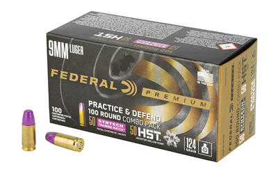Fed Prctc & Dfnd 9mm Hst/syn 124gr โ Fed Prctc & Dfnd 9mm Hst/syn 124gr