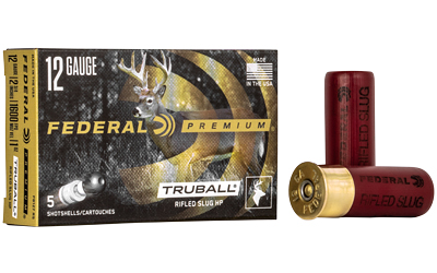 Fed Prm 12ga 2.75" Rifled Slug 5 โ Fed Prm 12ga 2.75" Rifled Slug 5