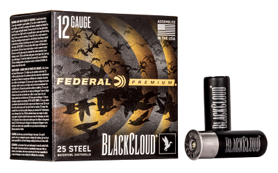 Fed Blk Cloud 12ga 2.75 #4 25