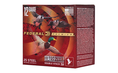 Fed Ult Stl 12ga 3" 1.25oz #2/#4 25 โ Fed Ult Stl 12ga 3" 1.25oz #2/#4 25