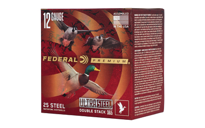 Fed Ult Stl 12ga 3" 1.25oz #3/#5 25 โ Fed Ult Stl 12ga 3" 1.25oz #3/#5 25