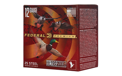 Fed Ult Stl 12ga 3" 1.25oz Bb 25 โ Fed Ult Stl 12ga 3" 1.25oz Bb 25