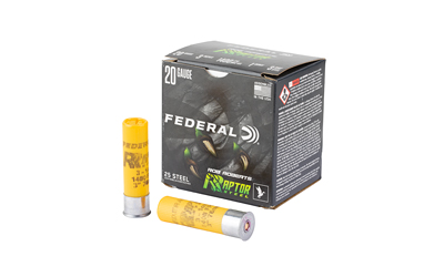 Fed Raptor Steel 20ga 3" 1oz #3 25 โ Fed Raptor Steel 20ga 3" 1oz #3 25