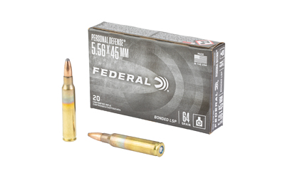 Fed Tac Bonded 5.56 Nato 64gr 20 โ Fed Tac Bonded 5.56 Nato 64gr 20