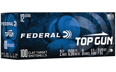 Fed Top Gun 12ga 2.75" #7.5 100 โ Fed Top Gun 12ga 2.75" #7.5 100